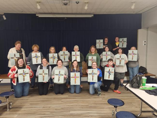 Women's Club Wine and Canvas 2025